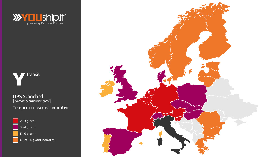Spedizioni economiche in Europa